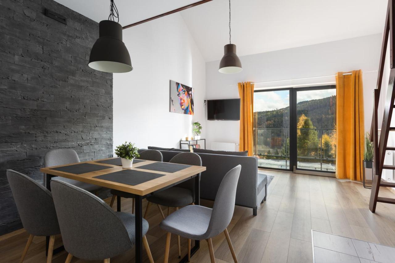 Apartament Skandynawski 2-Poziomowy Sauna Jacuzzi Szczyrk Bagian luar foto