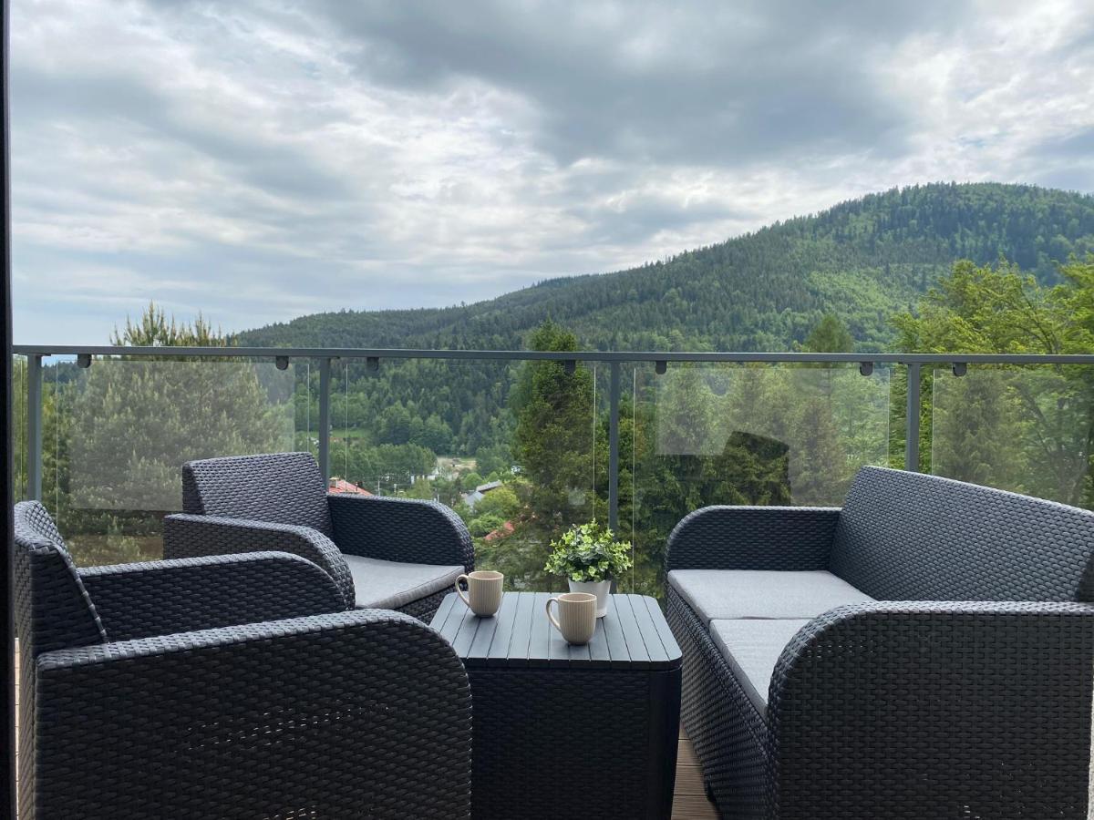 Apartament Skandynawski 2-Poziomowy Sauna Jacuzzi Szczyrk Bagian luar foto